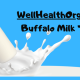 Unlocking the Benefits of WellHealthOrganic Buffalo Milk Tag