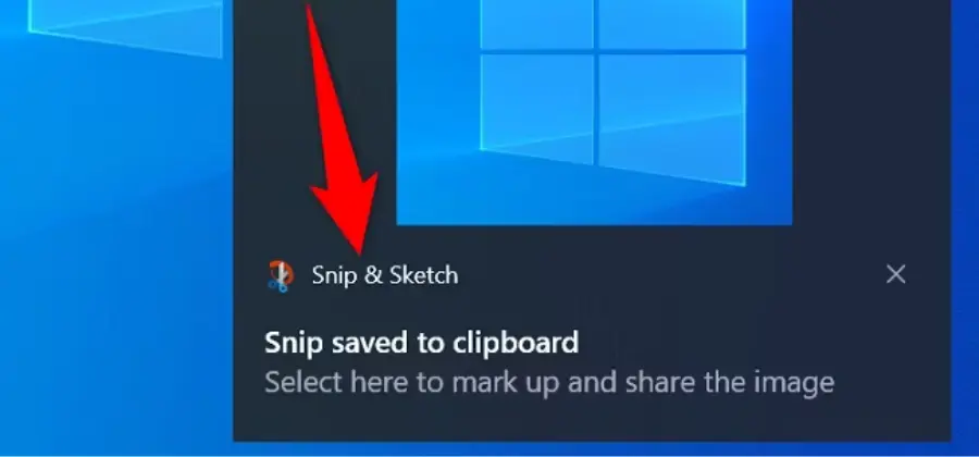 snip tool shortcut

