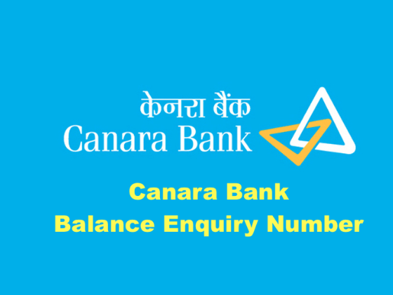 canara bank balance enquiry number toll free number